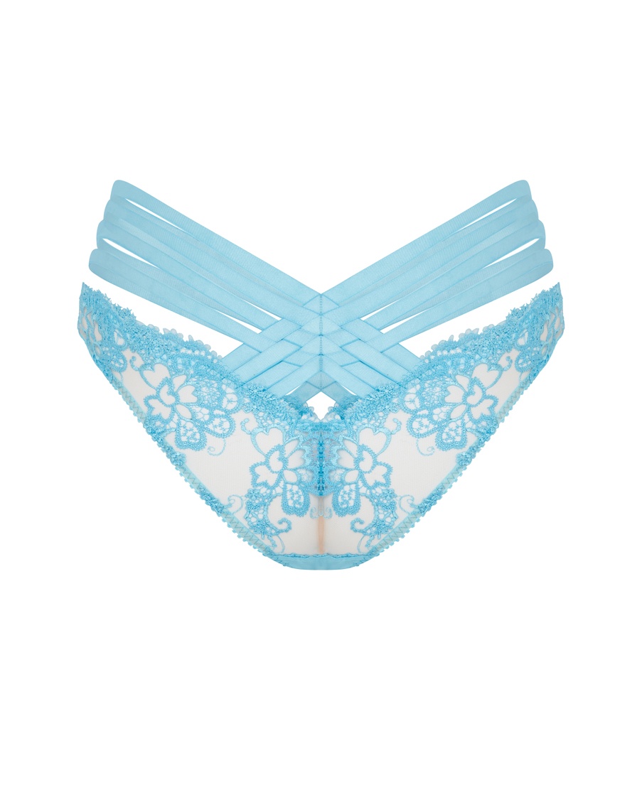 Голубые классические трусы Dioni