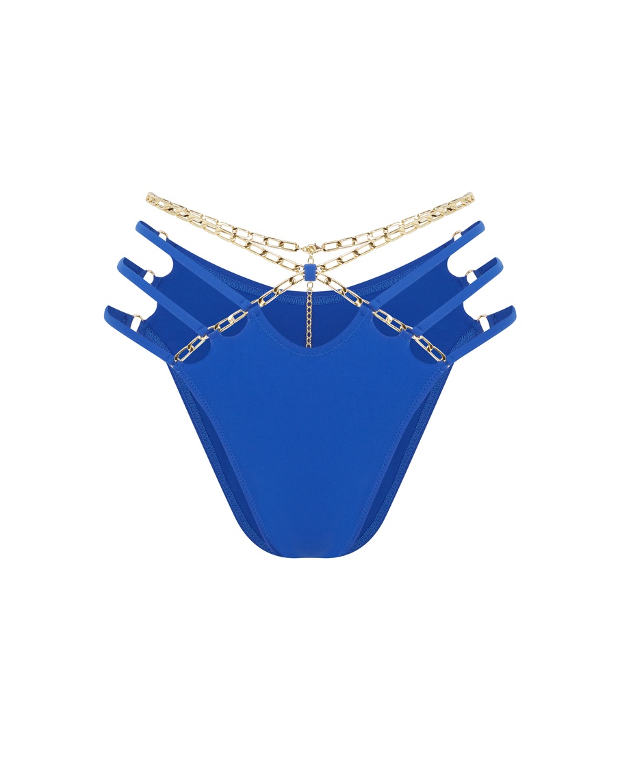 Синие плавки купальника Tazzie