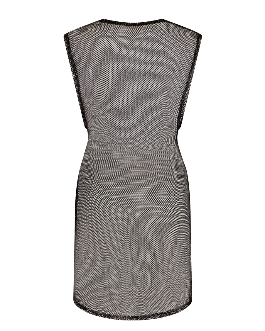 Черное пляжное платье Orina