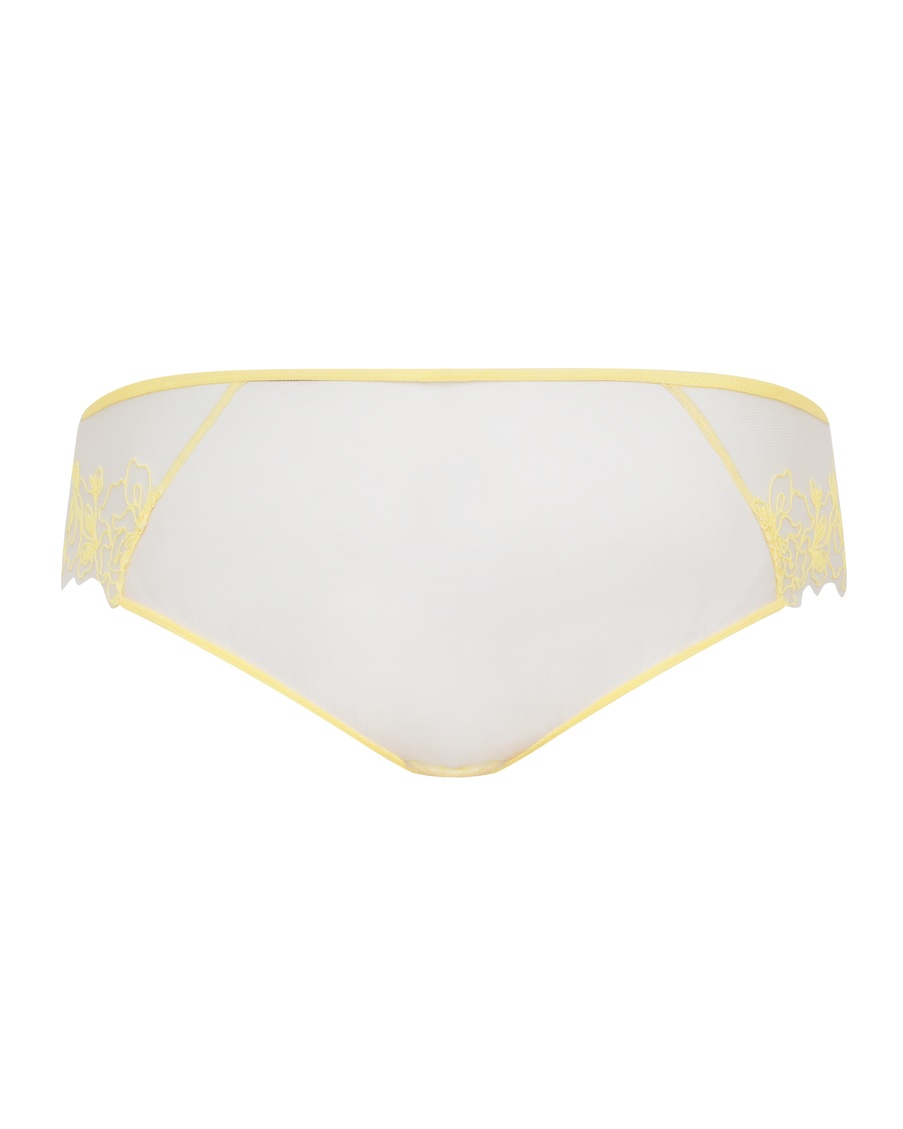 Желтые классические трусы Juni