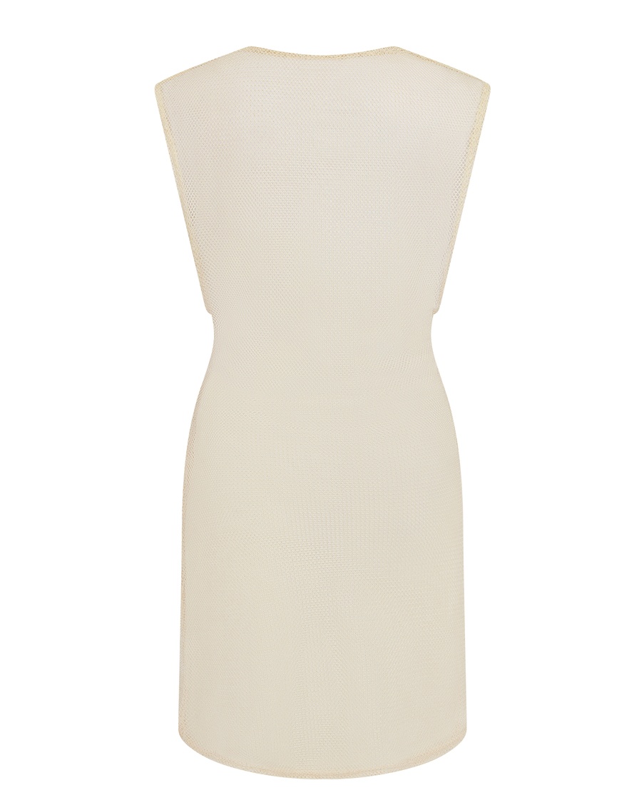 Бежевое пляжное платье Orina