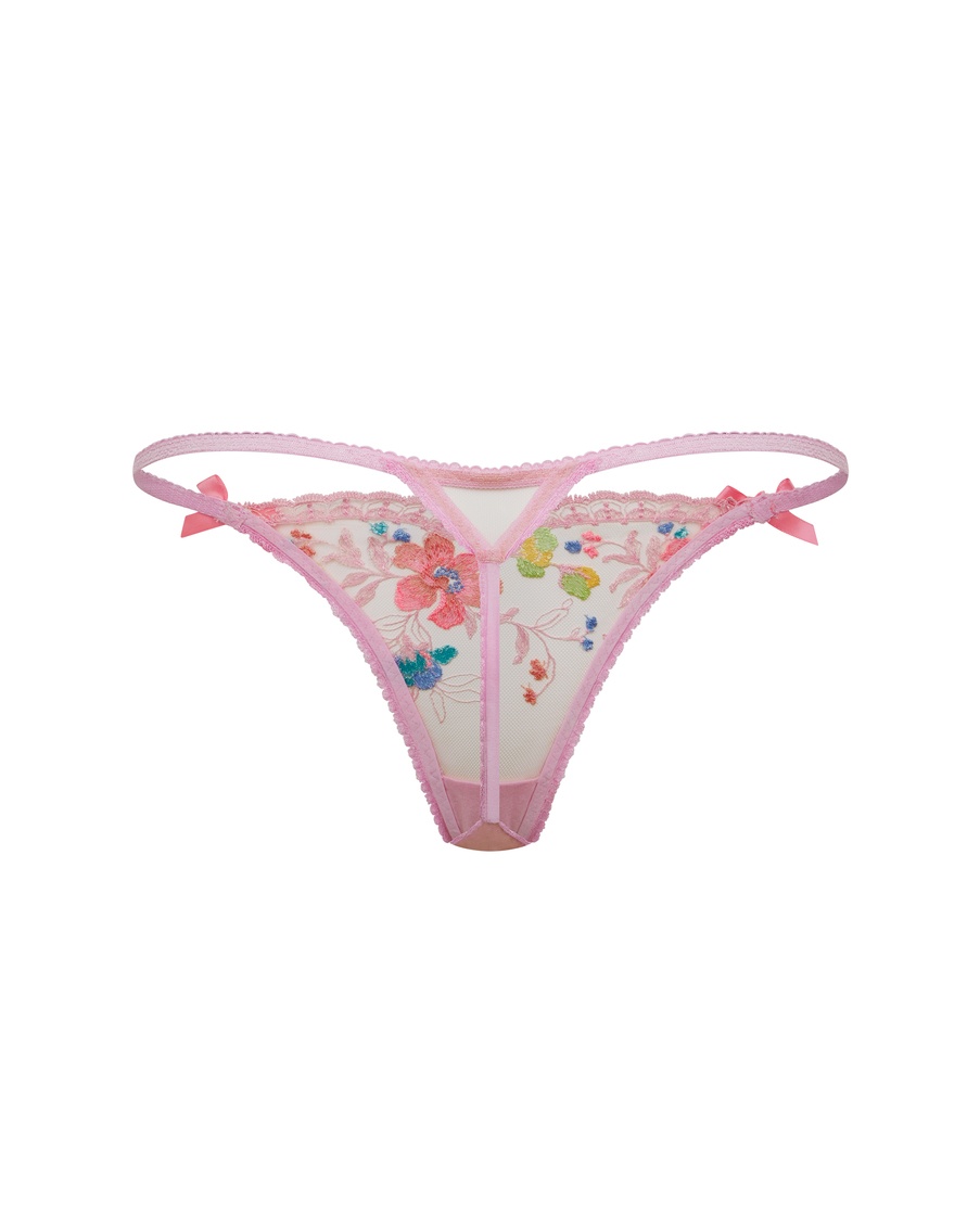 Разноцветные трусы стринги Rixie