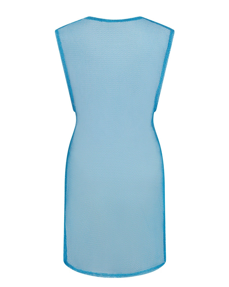 Голубое пляжное платье Orina