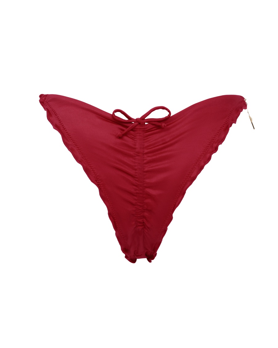 Бордовые плавки купальника Berry