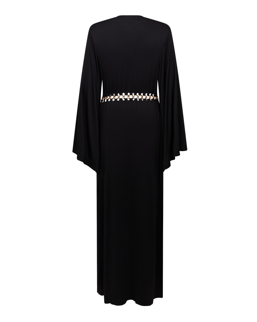 Черная пляжная накидка Axl