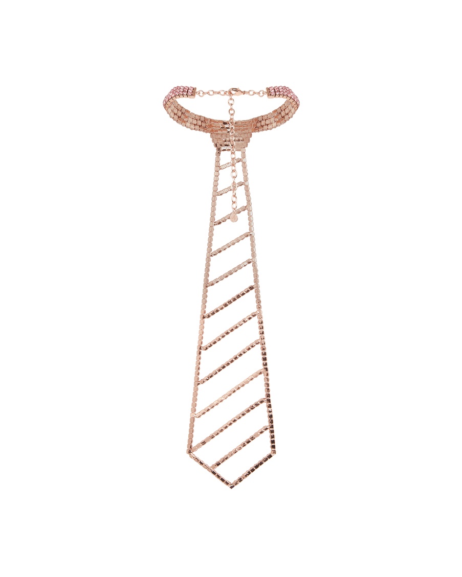 Розовый галстук Zoelle