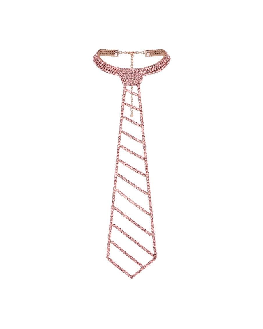 Розовый галстук Zoelle