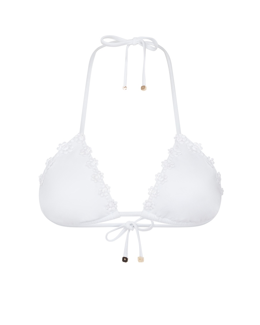 Белый топ купальника Maiya