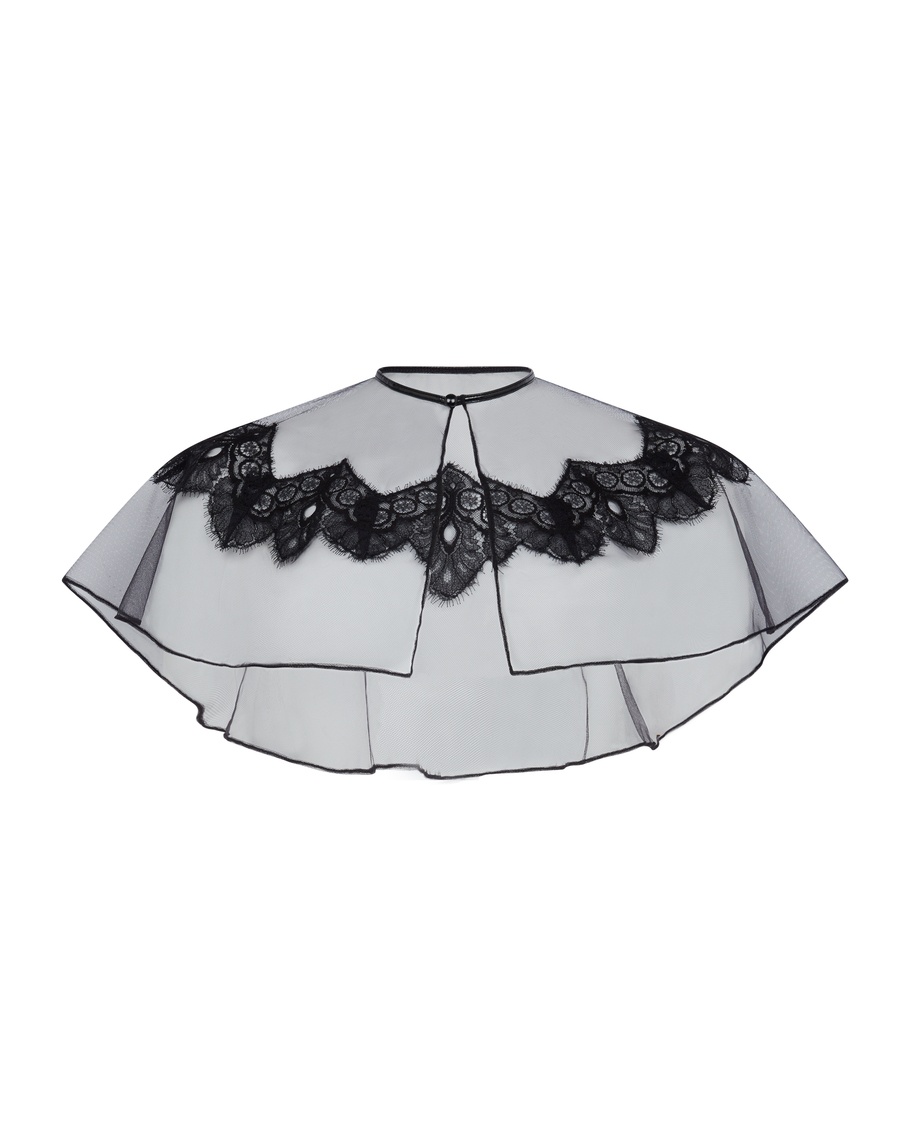 Черная накидка Ariella