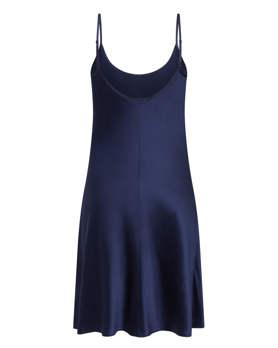 Темно-синяя короткая сорочка Cecily