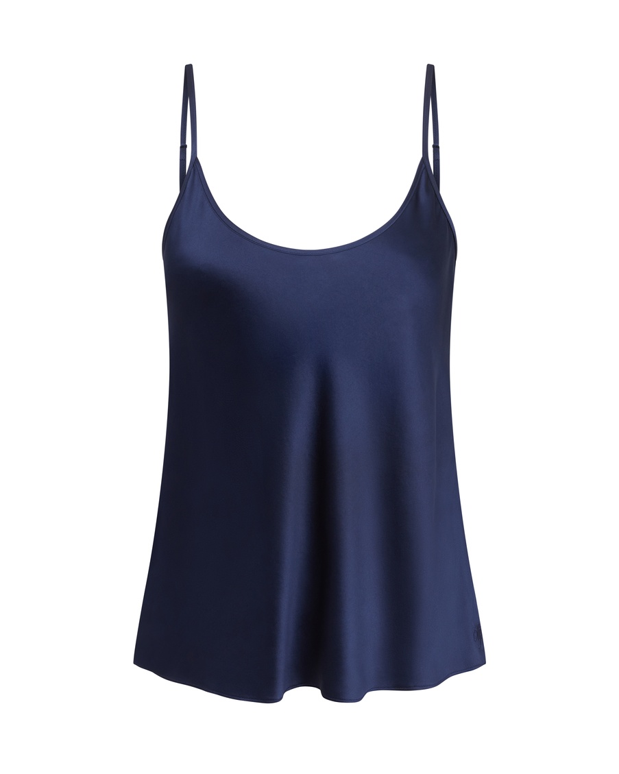 Темно-синий топ пижамы Cecily