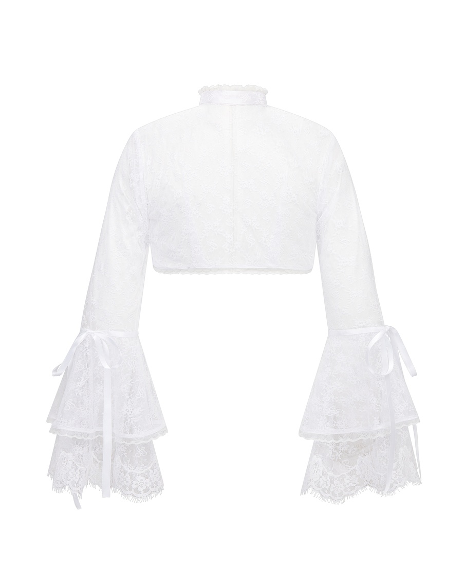 Белая блузка Clarissa