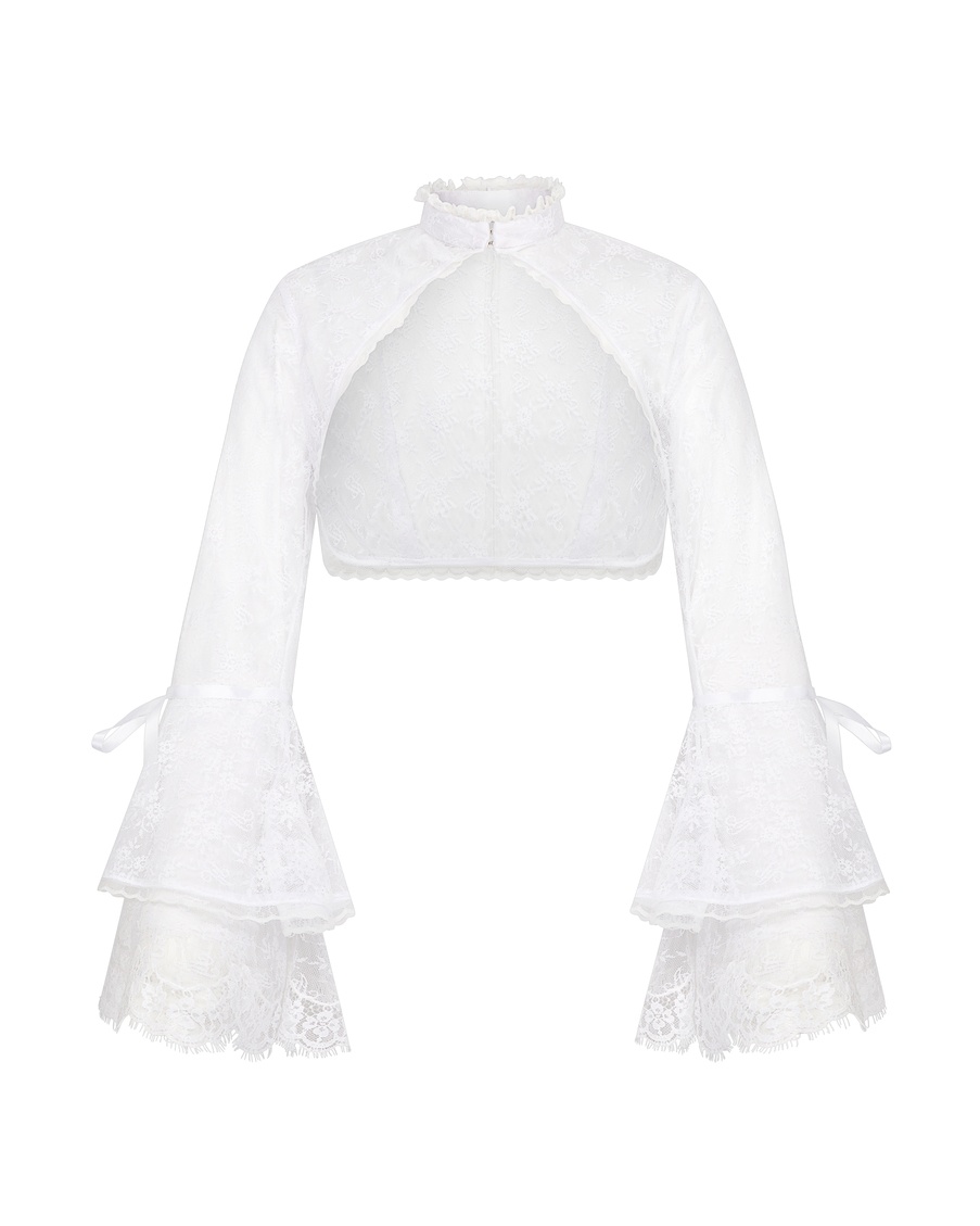 Белая блузка Clarissa