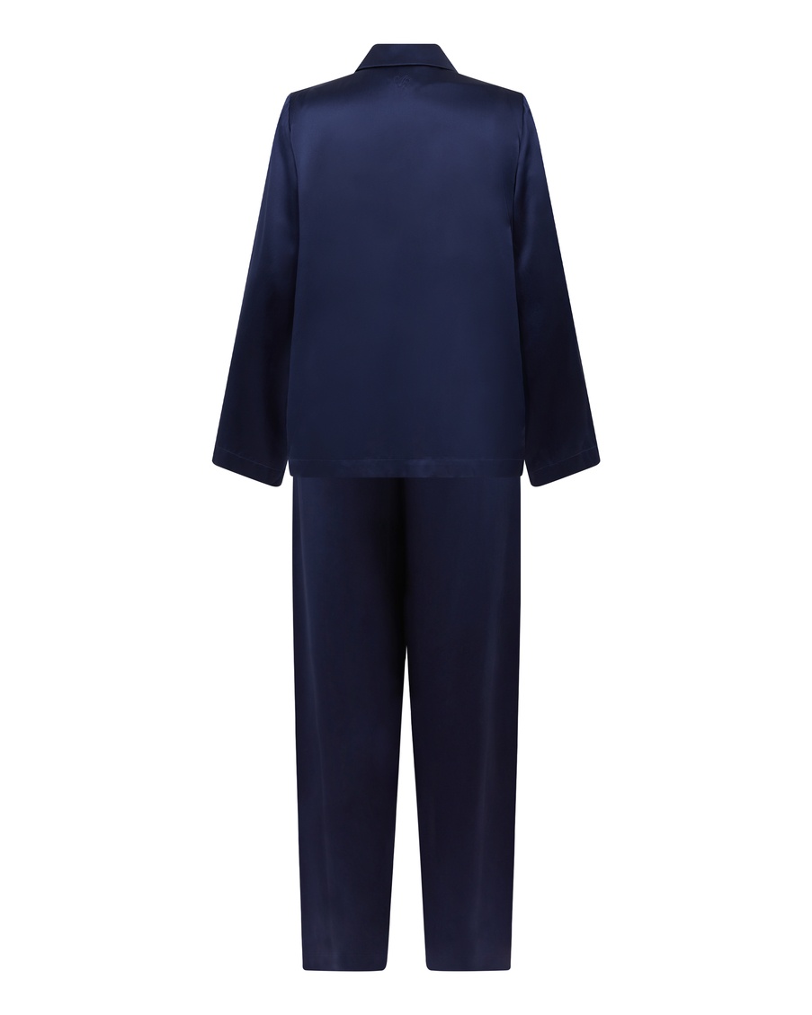 Темно-синяя пижама Cecily