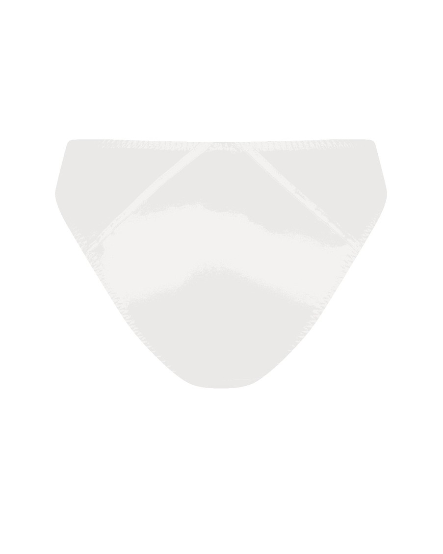 Шелковые классические трусы цвета слоновой кости Mercy