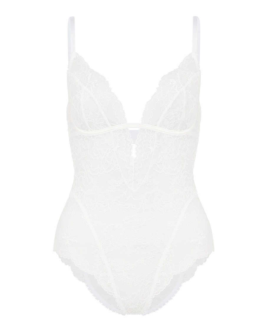 Белое боди Arden