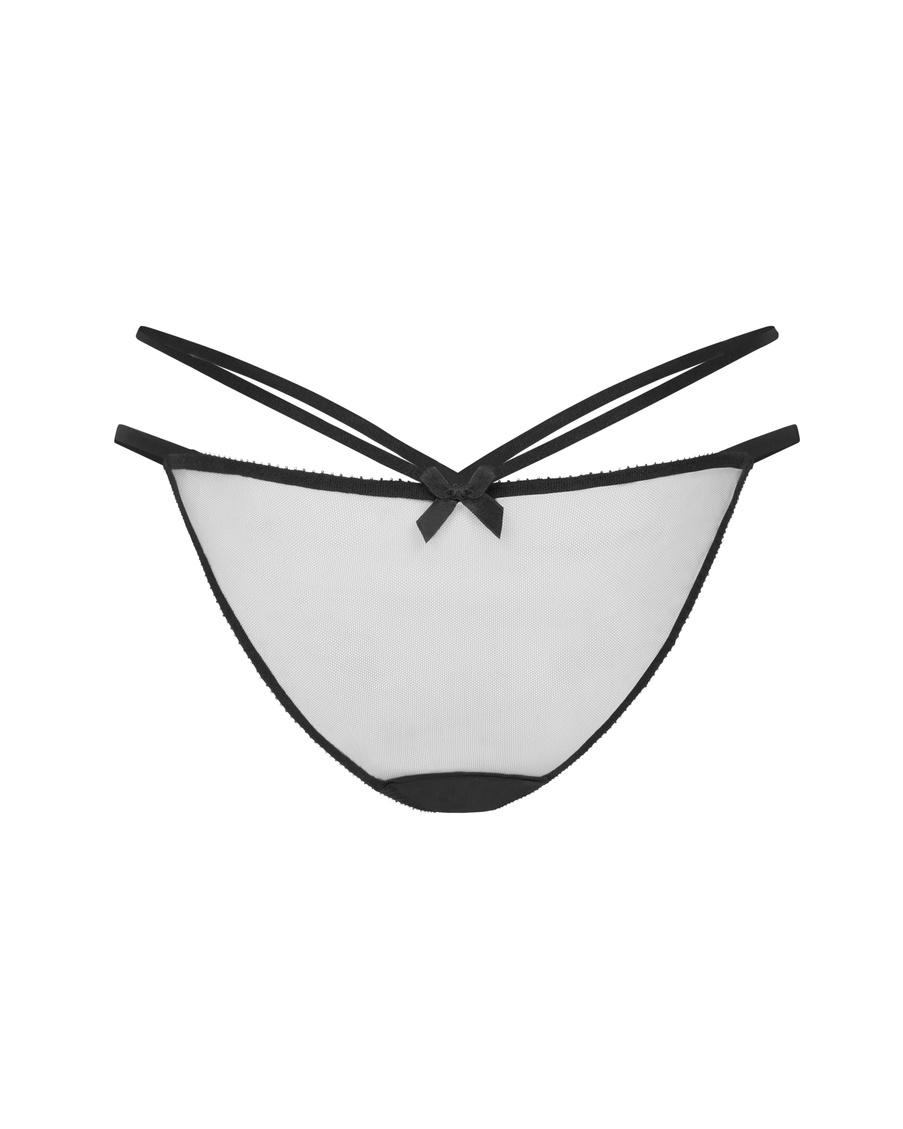 Черные классические трусы Nicki