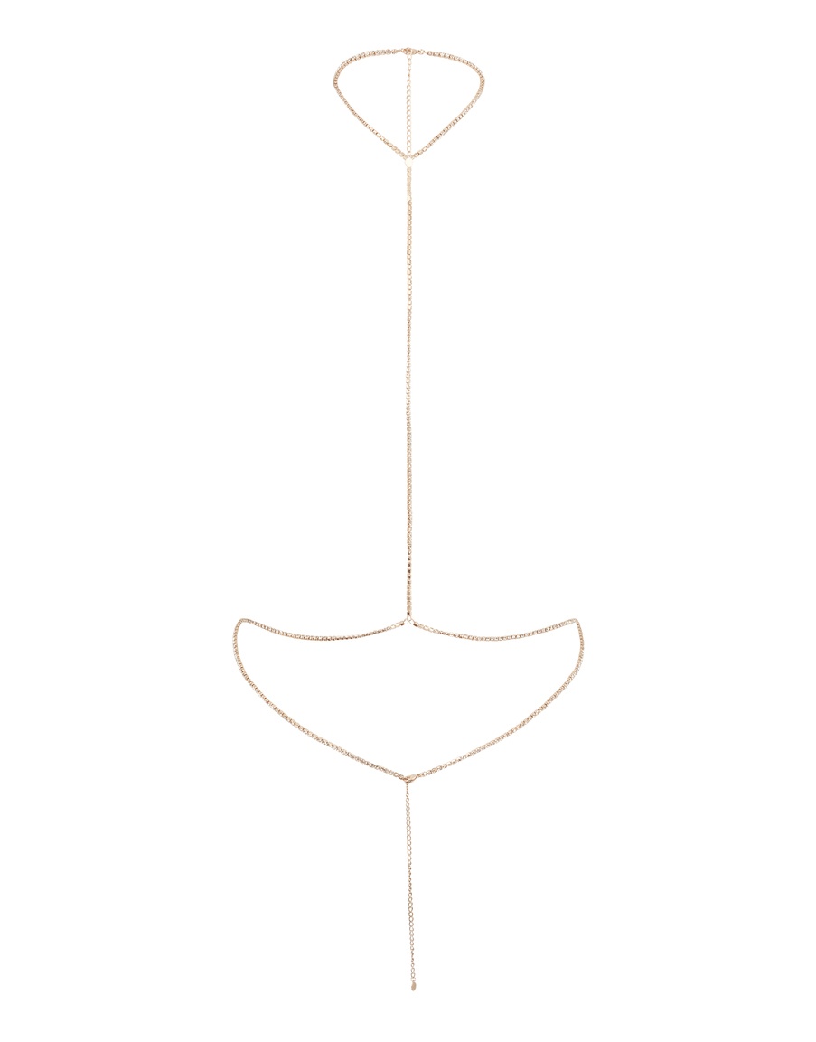 Цепочка для тела цвета розового золота Bougie