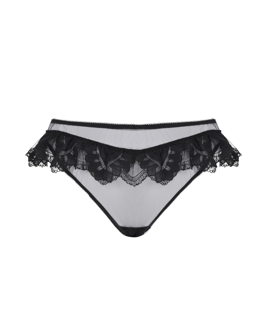 Черные французские трусы Alysia