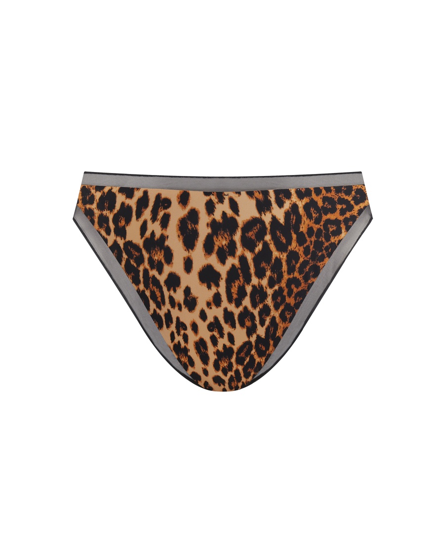 Леопардовые плавки купальника Zaro