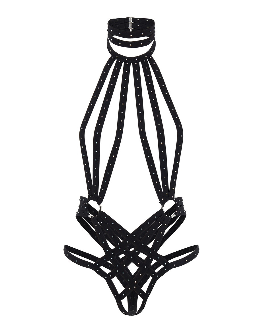 Черное боди Judy