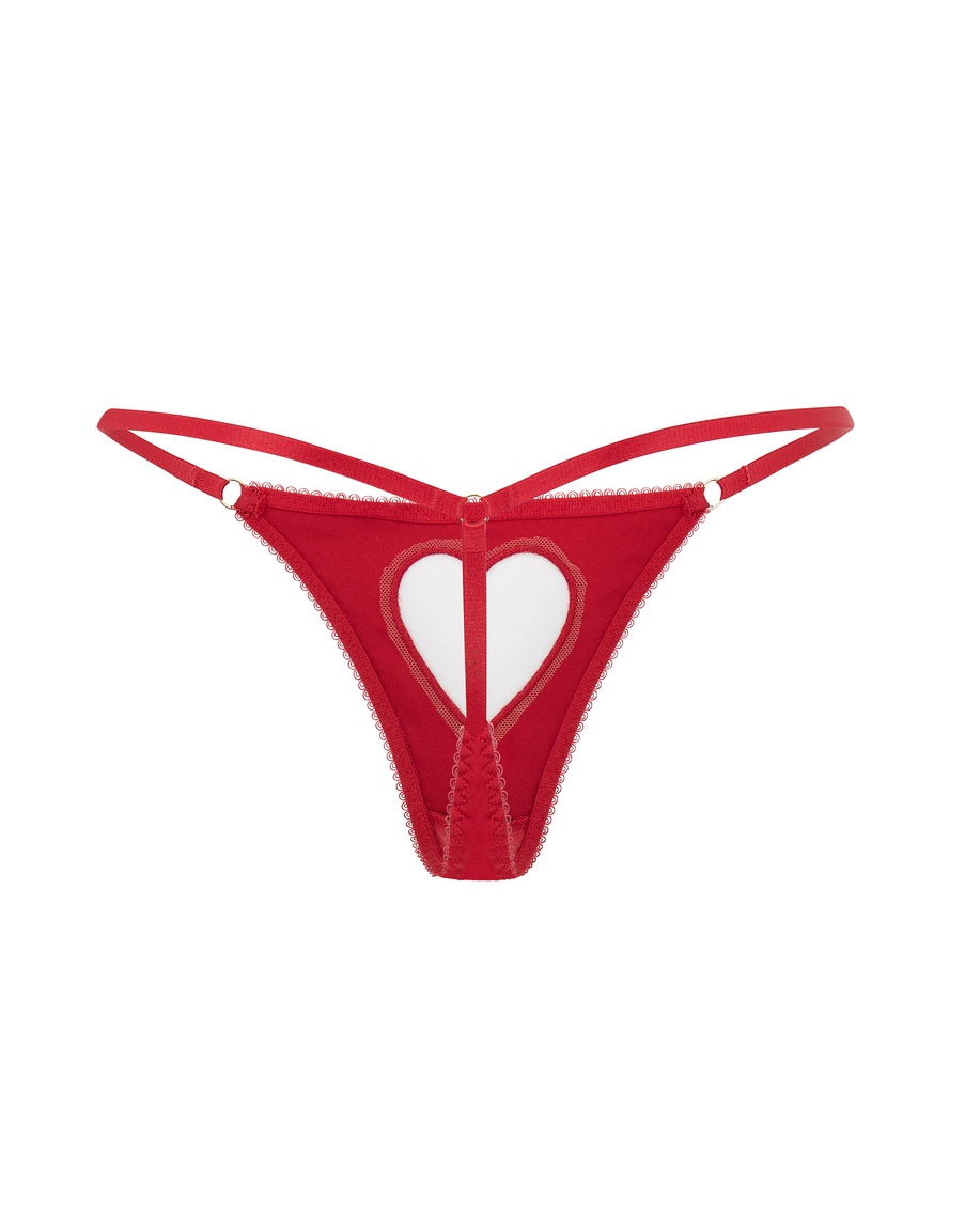 Красные трусы стринги Ettie