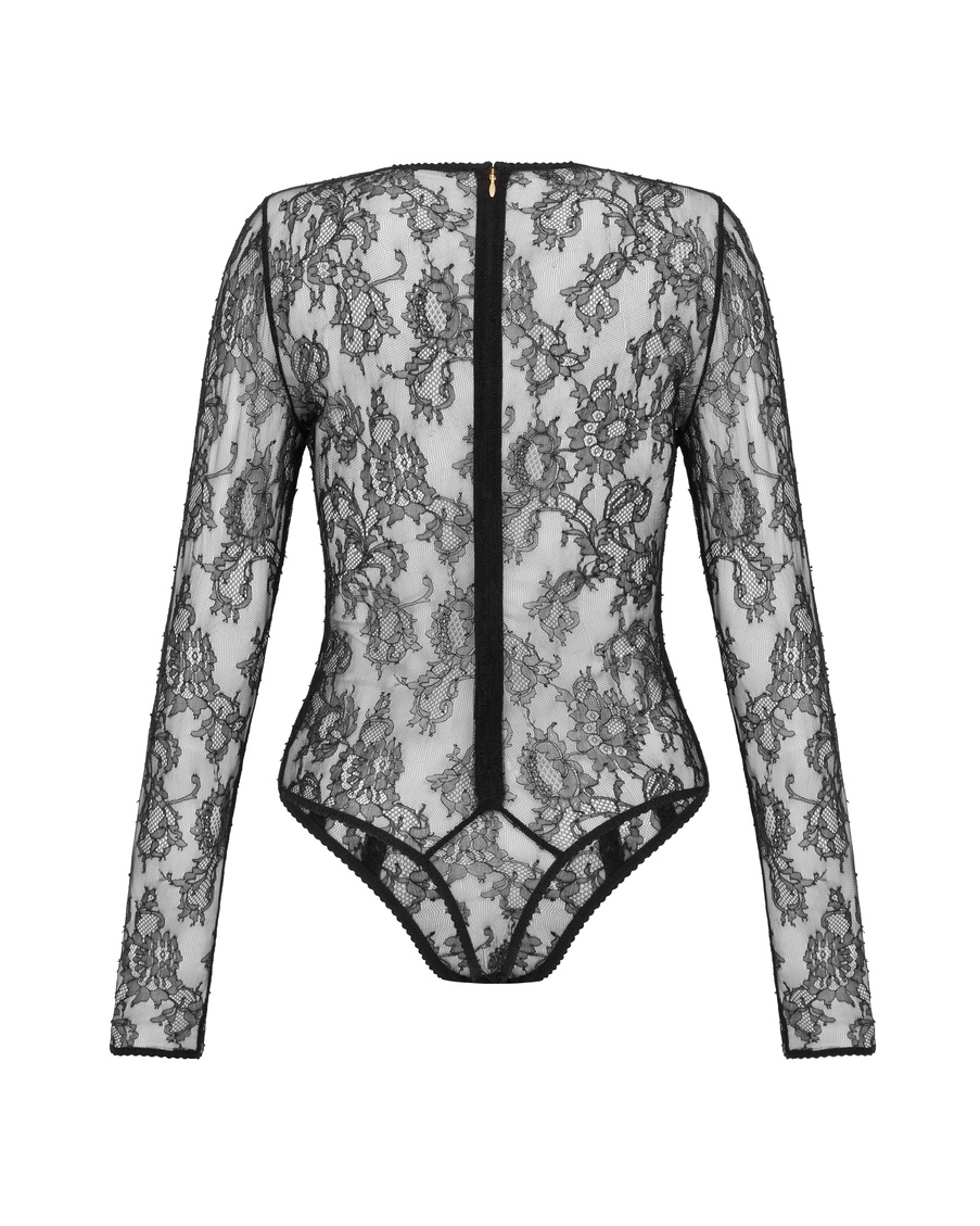 Черное боди Janie