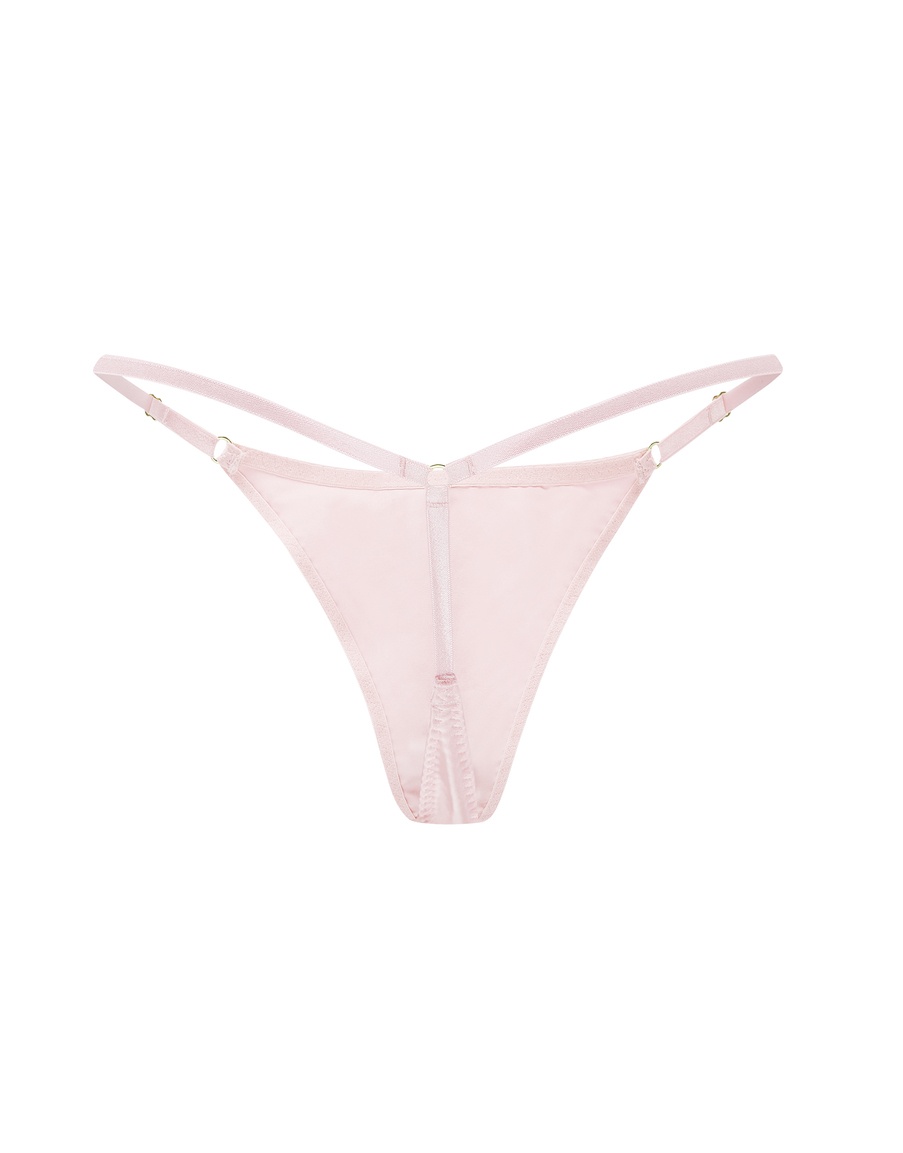 Набор из шелковых черных, белых и розовых трусов трикси Fabi