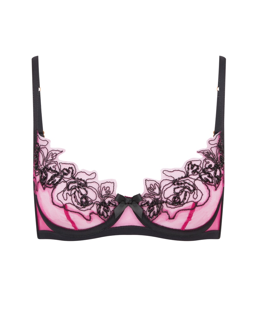 Бюстгальтер с мягкой чашкой цвета фуксии Lindie