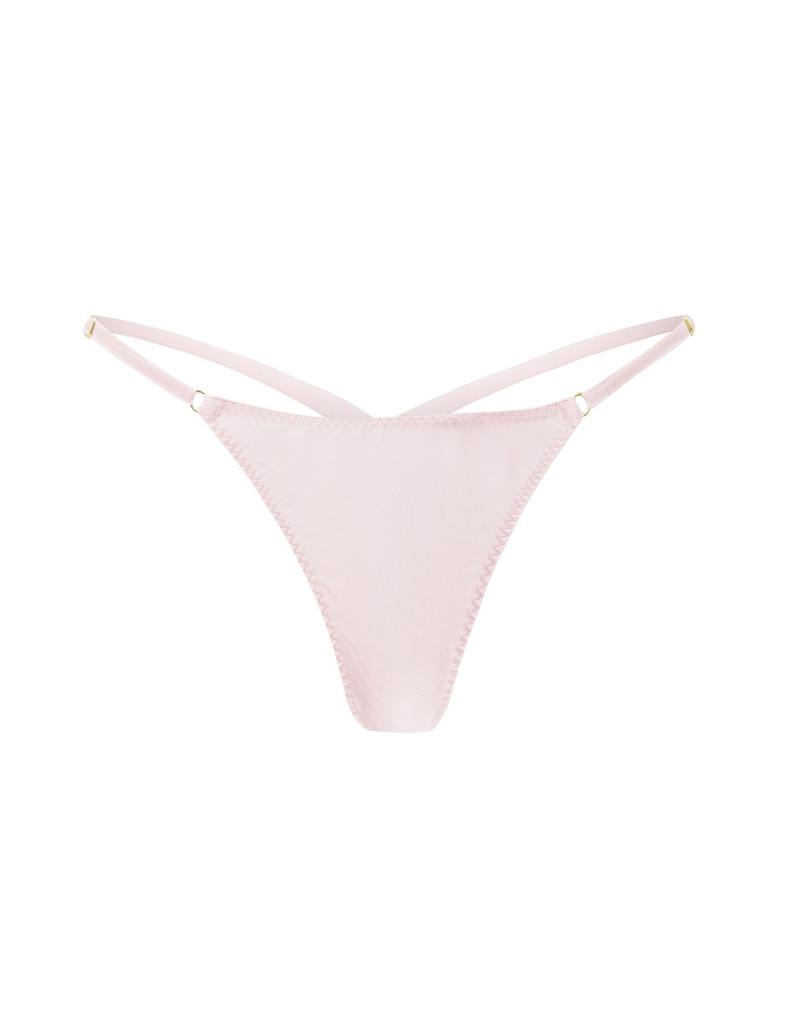 Набор из шелковых черных, белых и розовых трусов трикси Fabi