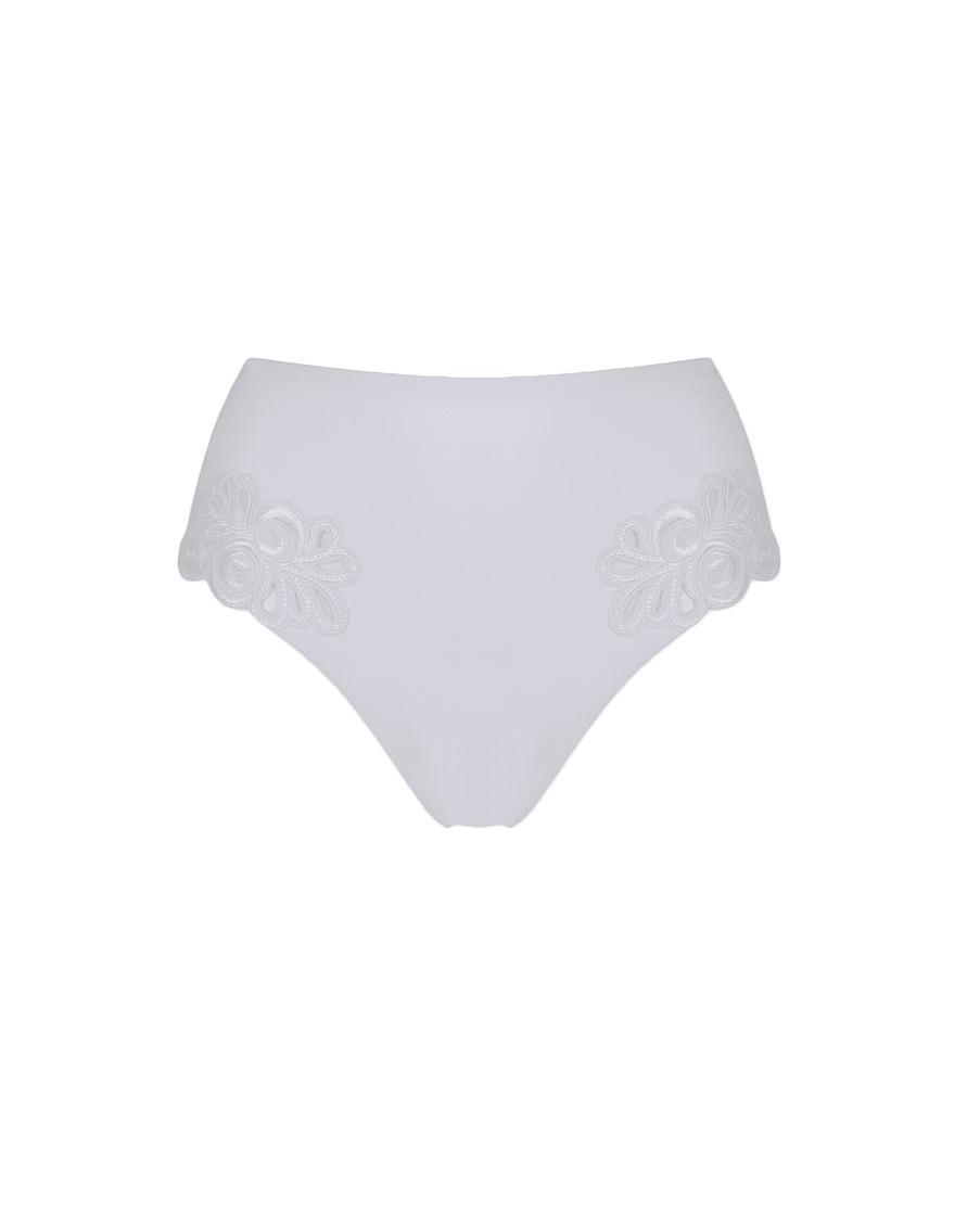 Белые высокие плавки Cilla