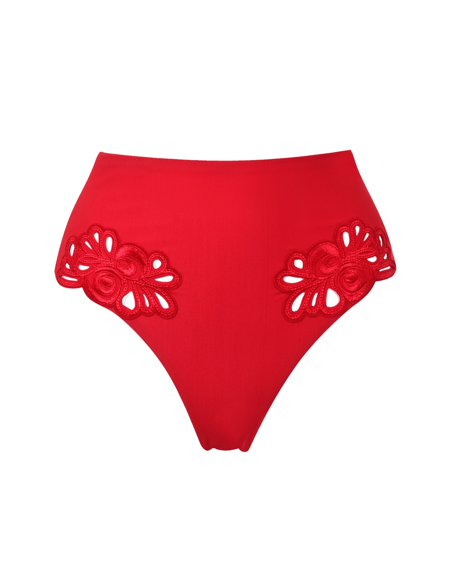 Красные высокие плавки Cilla