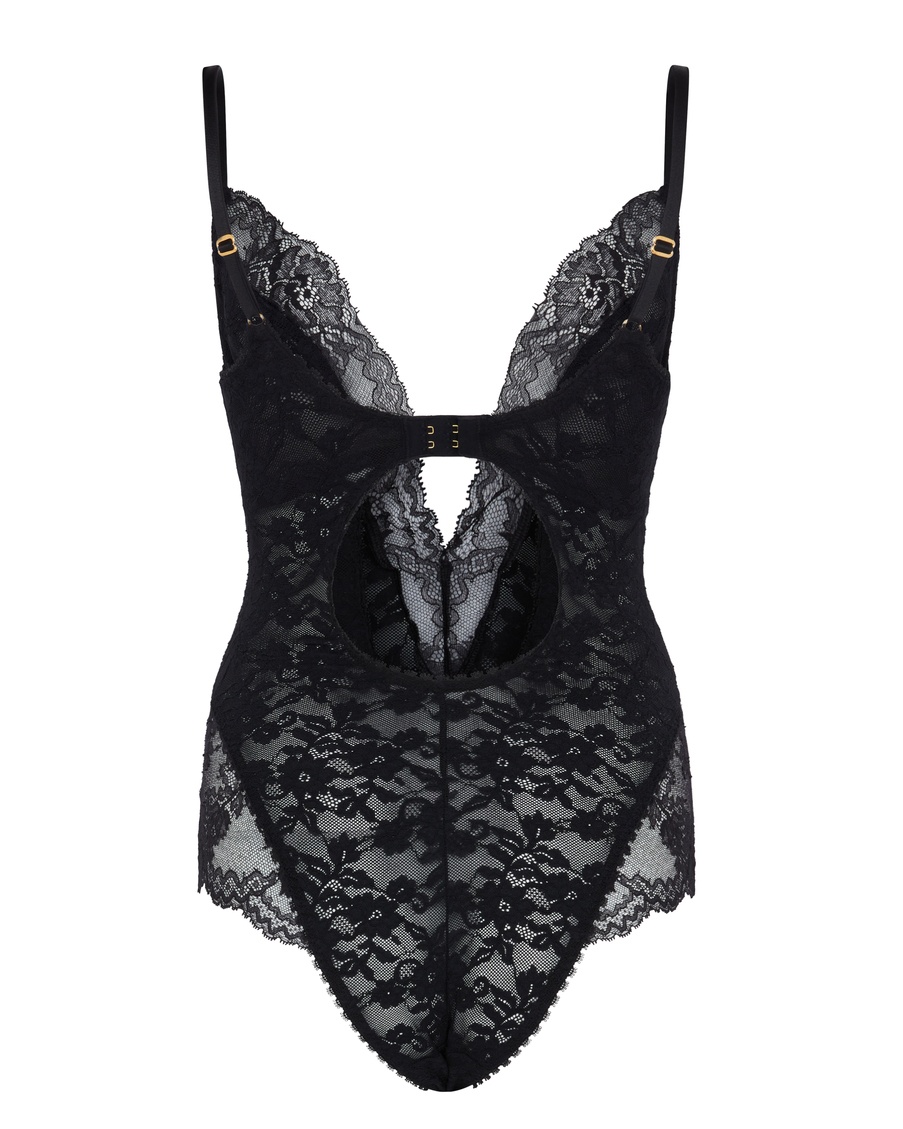 Черное боди Arden