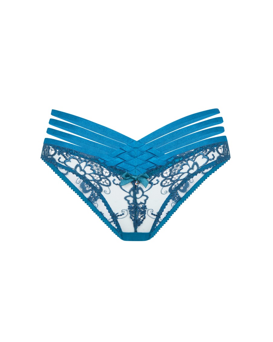 Сине-зеленые классические трусы Dioni