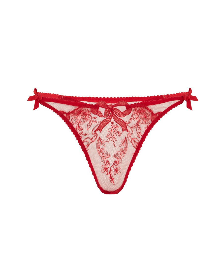 Красные трусы стринги Lisetta