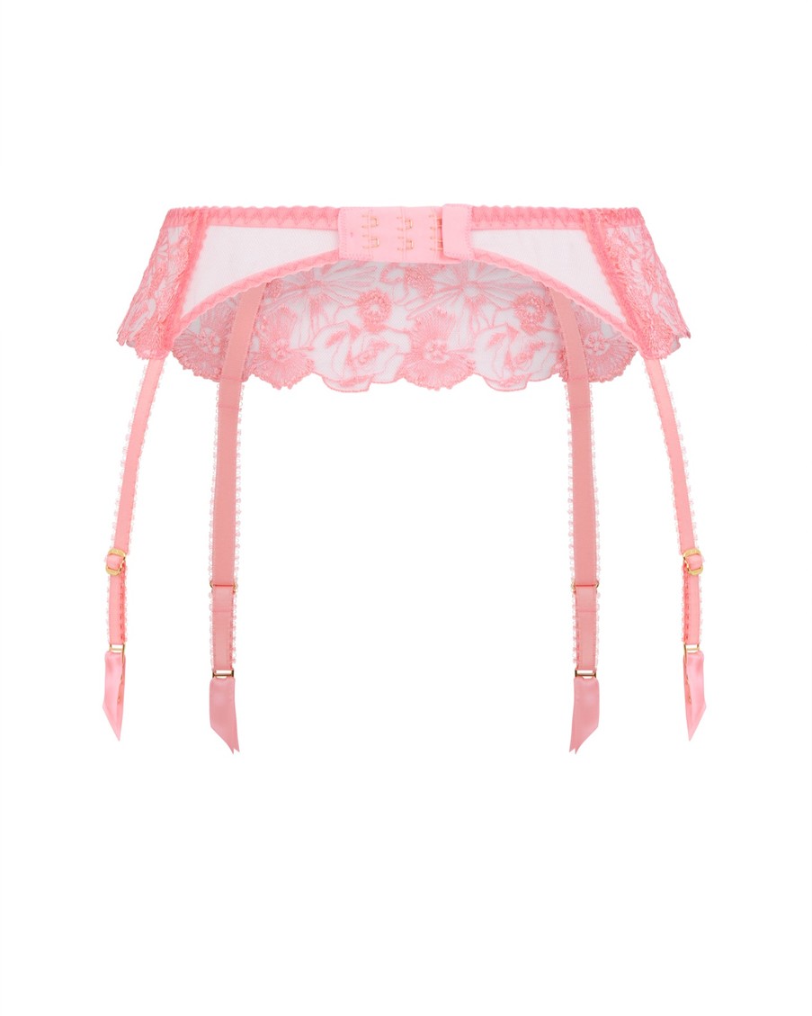 Розовый пояс для чулок Jayce