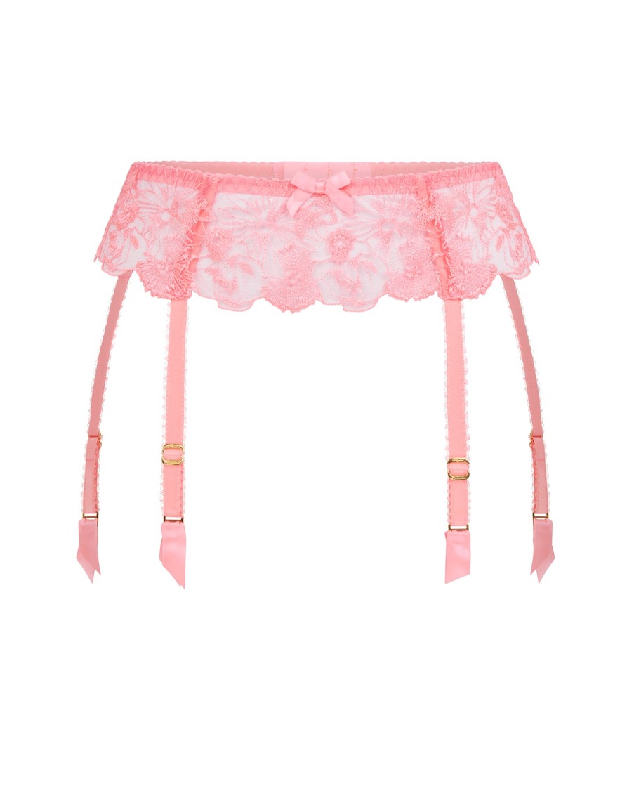 Розовый пояс для чулок Jayce