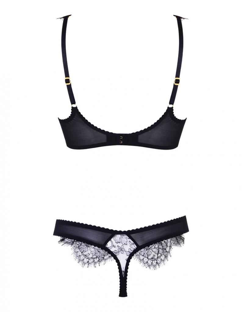 Черный бюстгальтер Deanna