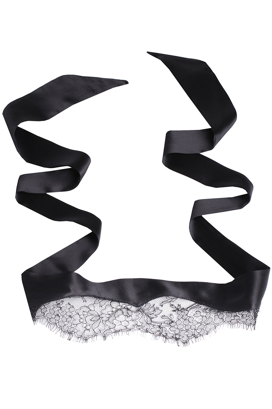 Маска Lace Tie черная
